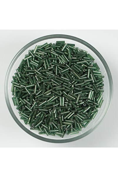 yfhobi 50 Gram - Cam Boru Boncuk, Takı Yapım Boncuğu, Boru Kum Boncuk, Parlak...