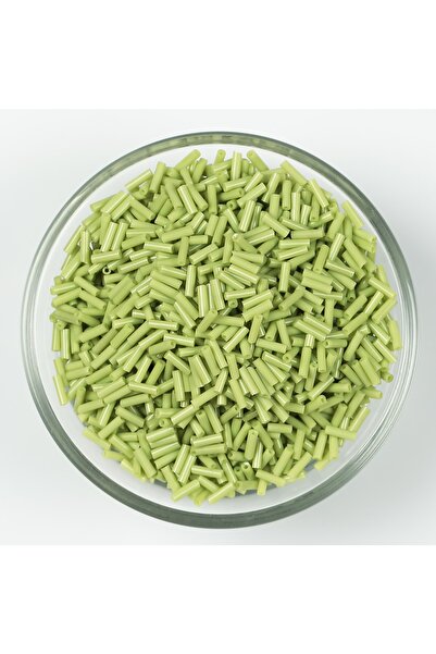 yfhobi 50 Gram - Cam Boru Boncuk, Takı Yapım Boncuğu, Boru Kum Boncuk, Fıstık...