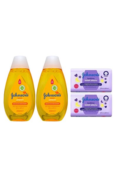 Johnson's Baby Johnsons 200 Ml Baby Shampoo - 2 Pack and Baby Soap Bedtime 10...