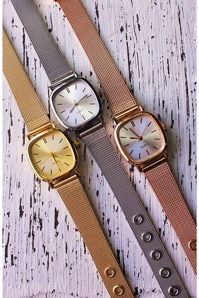 Ricardo Minimal Wicker Silver Women's Wristwatch