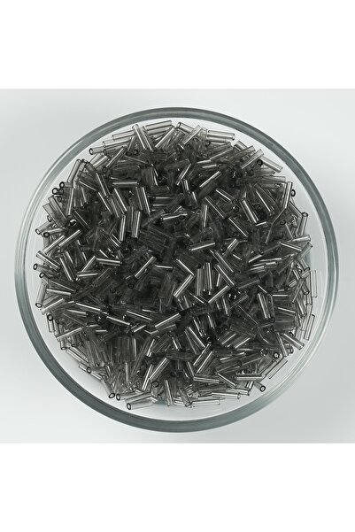 yfhobi 50 Gram - Cam Boru Boncuk, Takı Yapım Boncuğu, Boru Kum Boncuk, Şeffaf...