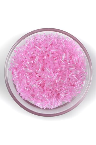 yfhobi 50 Gram - Cam Boru Boncuk, Takı Yapım Boncuğu, Boru Kum Boncuk, Parlak...