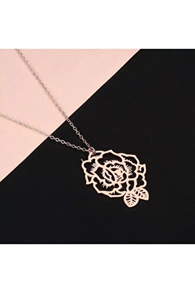 925Silver Şakayık 925 Ayar Gümüş Kolye