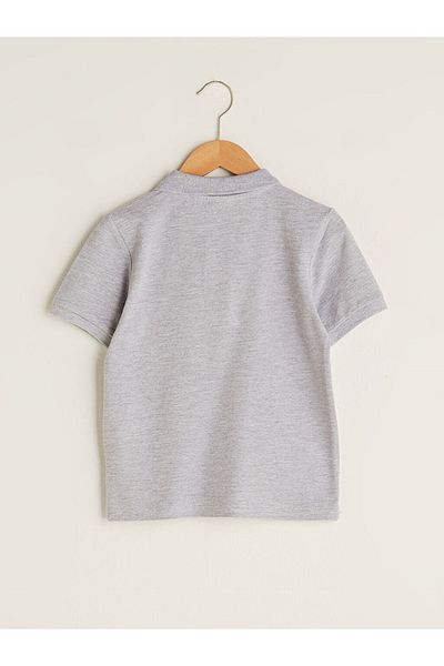 LC Waikiki Children's Polo Neck Basic Short Sleeve Boy T-Shirt