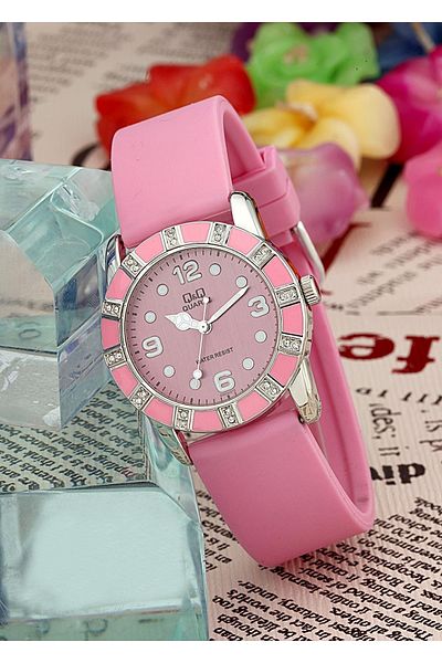 Q&Q Silicone Women's Wristwatch Pgs03