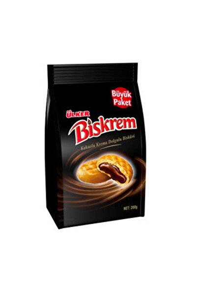 Biskrem Kakaolu Büyük Boy Poşet 200 G ( 1 Adet )