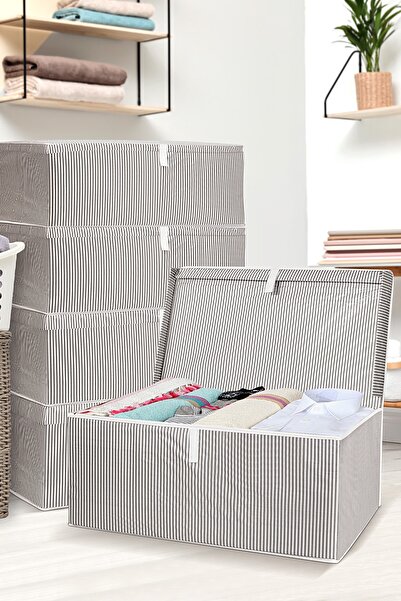 Meleni Home 5'li Kapaklı Çok Amaçlı Hurç Saklama Kutusu Organizer Mega Plus 7...