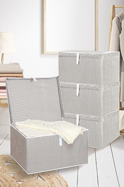 Meleni Home Κουτί αποθήκευσης πολλαπλών χρήσεων με 4 καλύμματα Organizer Maxi...