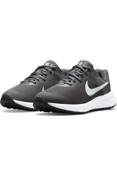 Nike Revolution 6 (gs) Gri Koşu Ayakkabısı Dd1096-004