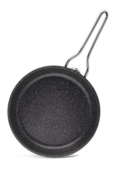 ThermoAD Stella Aluminum Cast Granite 2-Piece Pot Pan Set 26 cm Gray