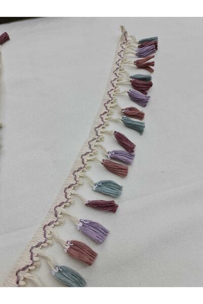 Esteks Dantel ve Tekstil Aksesuarları Ciucuri cu franjuri colorate 5 metri