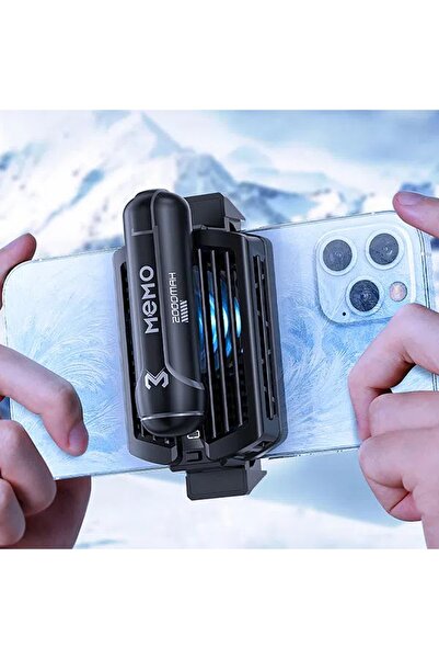 Kamardey Dijital Gösterge 2000mah Powerbankli Telefon Soğutucu Fan Radyatör I...