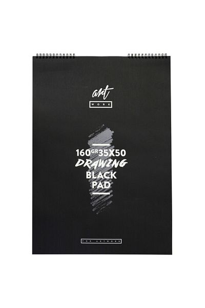 artwork Drawing Block Black 160 gr 35x50 15 Yp Art-sb-3550