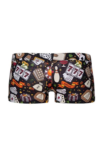 Doreanse Men's Modal Multi-Colored Printed Mini Ankle Boxer 1793
