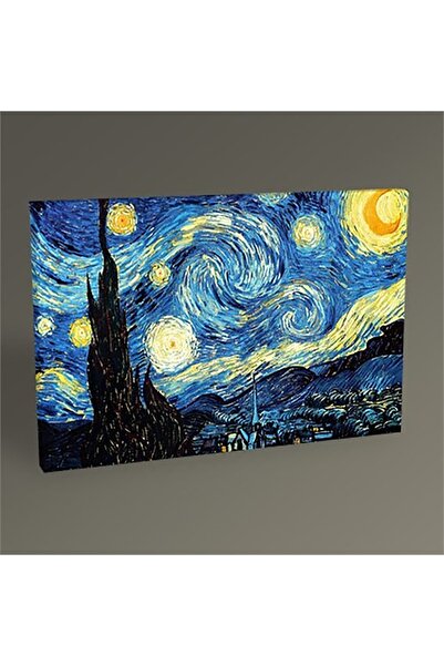 idora Van Gogh Yıldızlı Gece Kanvas Tablo