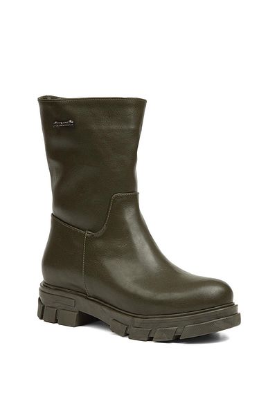 Pierre Cardin ® |   PC-52063-3076 Χακί - Γυναικείες Μπότες