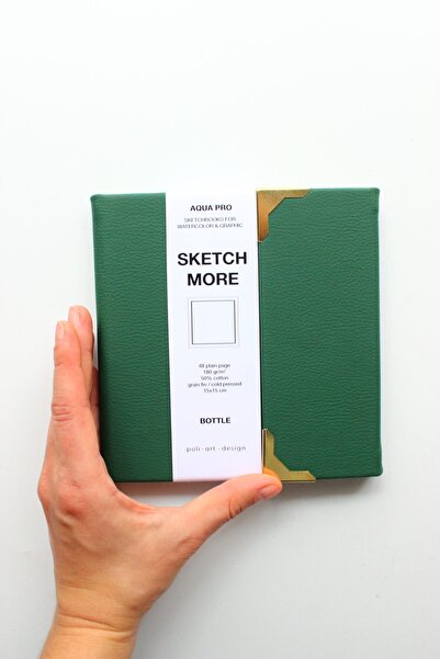 Poli Art Design Kare Cilt Defteri Canson The Wall Pro 20x20 cm (marker ve Gra...