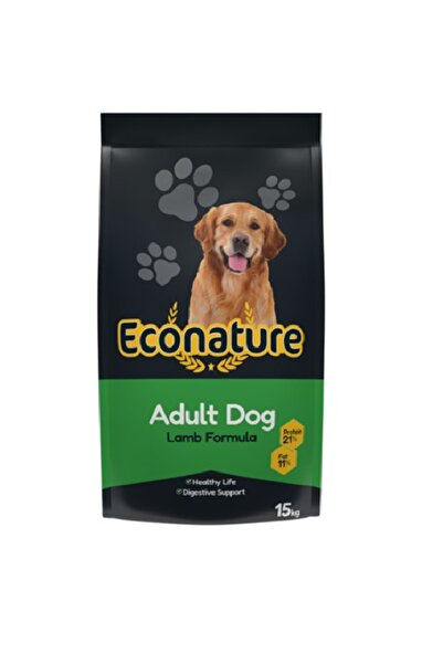 Econature Kuzu Etli Yetişkin Köpek Maması 15 Kg