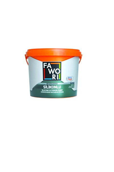 Fawori Güçlü Silikonlu Dış Cephe Boyası Yüksek Su Itici & Güneş Işınlarına Karşı Koruma
