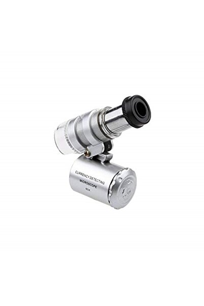 AEK-Tech K141.002 - Μαύρος μίνι μεγεθυντικός φακός LED 60x