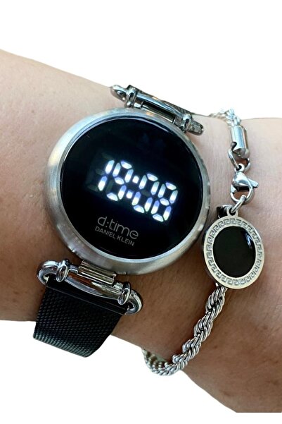 Daniel Klein Time Dokunmatik Ekran Unisex Kol Saati Ve Çelik Bileklik Seti