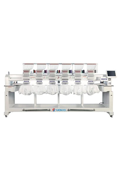 wonyo Wy1206ch 6 Kafa 12 Iğne Nakış Makinesi (45cm X 40 Cm Işleme Alanı)