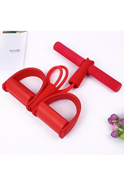 Clifton Kırmızı  4 Lastikli Trimmer Egzersiz Lastiği