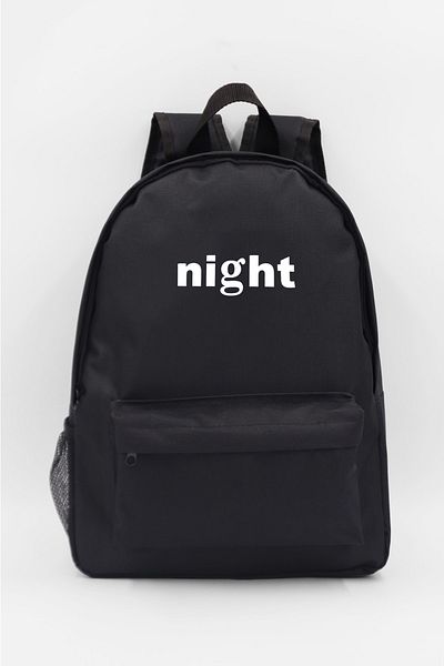 EFBUTİK Black Night Backpack