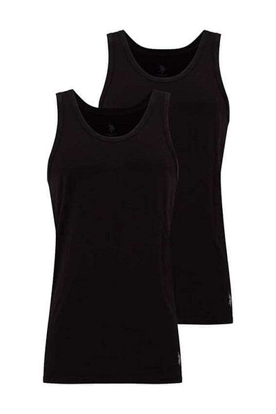 U.S. Polo Assn. Men's 2 Li Undershirt 95% Cotton 5% Elastane