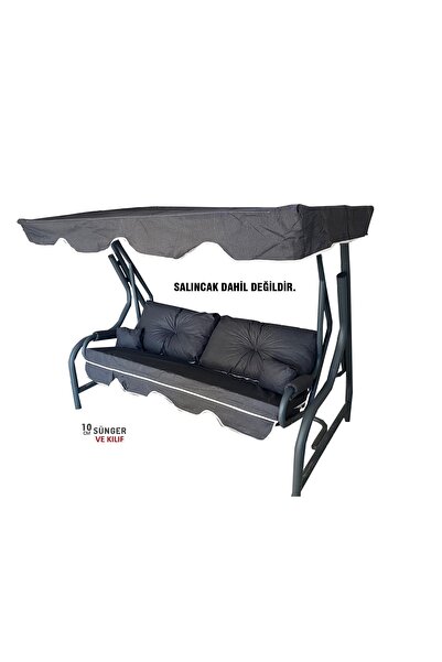 Vip Home Concept Market Ürünleri 3 Kişilik Lüks Vip Düğmeli Salıncak Minderi ...
