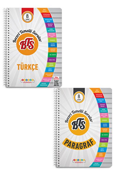 Başat Yayınları 8. Sınıf Türkçe-paragraf Deneme Dükkanı Beceri Temelli Sorular Seti