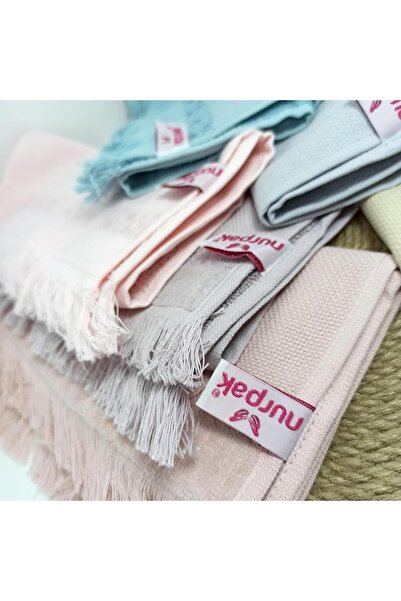 Nurpak Cotton Cross Stitch Bordered Kitchen Towel 30 x 50 6 Pieces