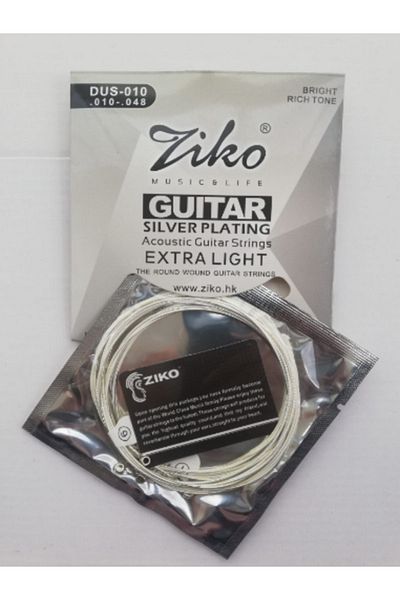 ZİKO Acoustic Guitar String Dus-010 Extra Light