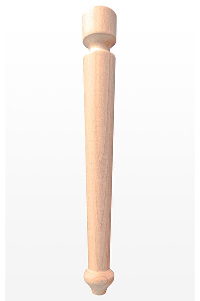 turanahşap Sehpa Ayağı - Sandalye Ayağı- Puf Ayağı- Ahşap Ayak / Uzunluk: 50 ...