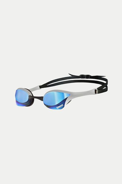 ARENA Cobra Ultra Swipe Mr Unisex Swimming Goggles 002507600 - Silver & Blue
