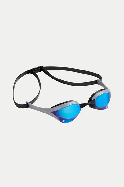 ARENA Cobra Ultra Swipe Mr Unisex Swimming Goggles 002507600 - Silver & Blue