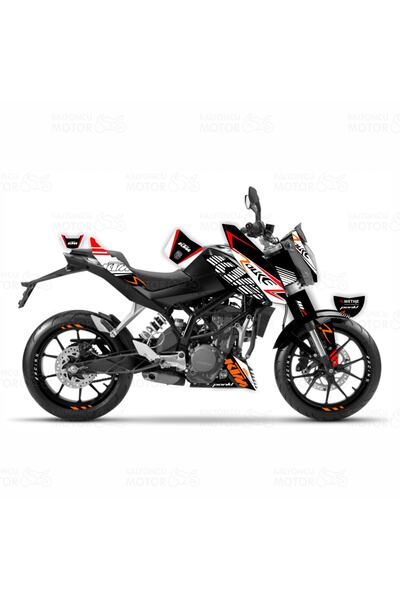 Genel Markalar KTM Duke 200 Raceline Design Set (2011-16)