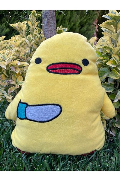 BB Concept Kayalargroup Brutal Killer Cute Plush Yellow Chick Safka Pillow Standard Size