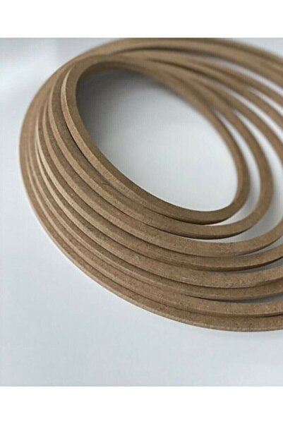 inanlar ev gereçleri 18 cm, 5 bucăți, scripete rotund din lemn fără șuruburi,...