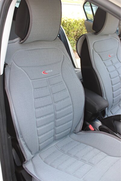 Generic Brand Renault Megane 4 Gray Car Seat Cushion - Orthopedic Set of 5 Fi...