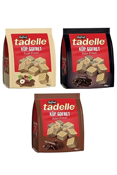 Tadelle Küp Gofret 200 gr 3 Lü Karma Paket