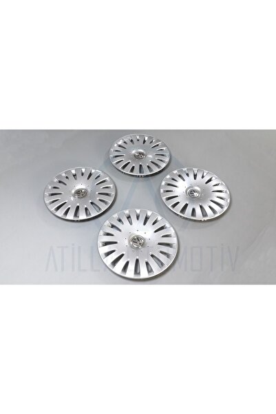 Fabrikasyon 4 X Volkswagen Passat B6 B7 Cc Plastik Jant Kapak Seti 16"inç Ori...