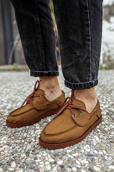 Rainon Store Tan Linen Casual Shoes