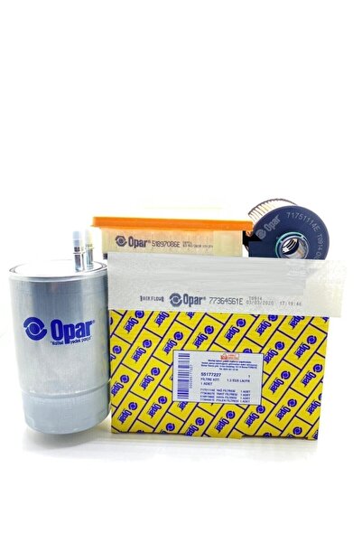 Genel Markalar Fiat Fiorino-linea-punto 1.3 Euro 5 Filtre Bakim Seti Uyumlu