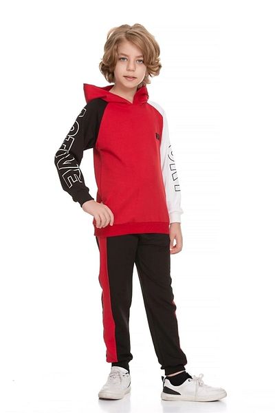 Cicitime Active Sport Printed Hooded Boy Suit