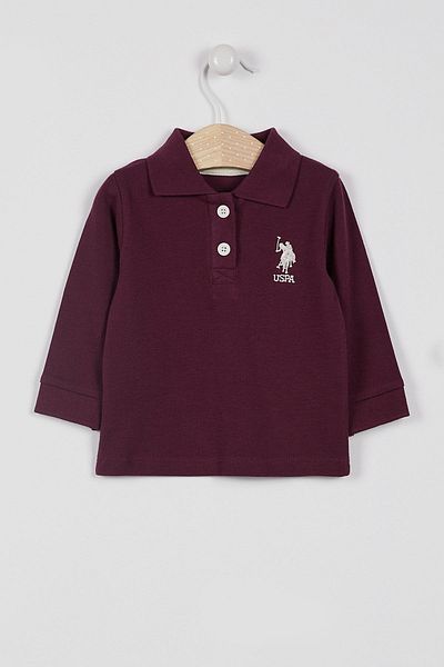 U.S. Polo Assn. Tricou violet fetiță