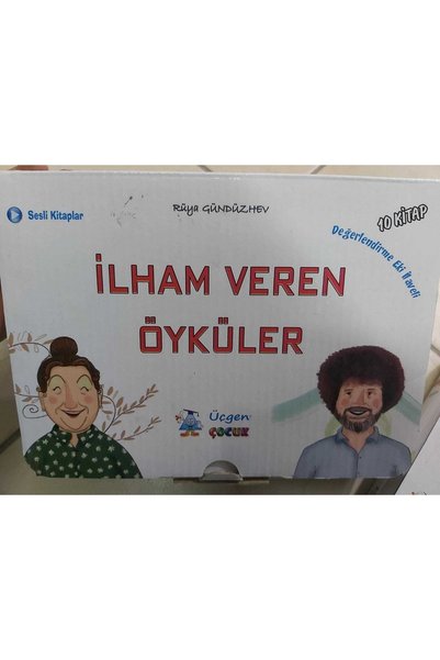 Üçgen Yayınları Inspiring Stories for 2Nd and 3Rd Grade 10-Story Set Rüya Gündüzhev