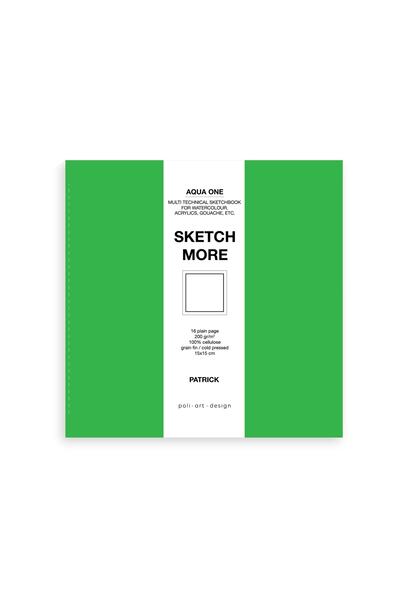 Poli Art Design Kare 15x15 Cm Eskiz Defteri Marker Ve Grafik Için Classic Ske...