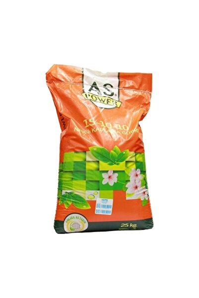 ANKARA AS TARIM Aspower As Power 15 10 10 Npk'lı Kaplama Çim Gübresi 25 Kg