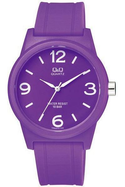 Q&Q Silicone Unisex Wristwatch Pvr35